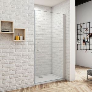 Duschparadies-de - 70X185cm Nischentür Drehtür Schwingtür Duschkabine Duschabtrennung Dusche 5mm ESG-Sicherheitsglas