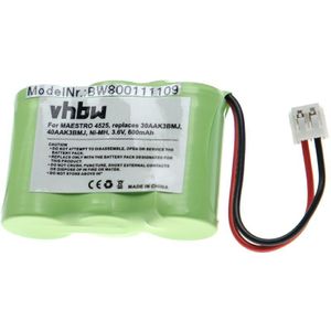 Vhbw - 1x Akku kompatibel mit Sharp CL-155, CL155, CL160, CL150, CL-160, CL200, CL250, CL-250 schnurlos Festnetz Telefon (600 mAh, 3,6 v, NiMH)