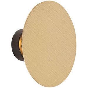 Smarte Wandleuchte rund gold inkl. 2 WiFi g9 - Pulley