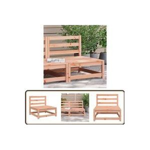 Vidaxl - Gartensofa ohne Armlehnen 70x70x67 cm Massivholz Douglasie - Holzsessel - Gartenstuhl - Outdoor Möbel - Lounge Set - Terrassenmöbeln