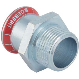 Geberit - Mapress C-Stahl Übergang mit Außengewinde, d 12mm, r 3/8'