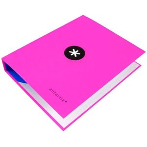 4 Ringbuch 40 mm gemischt Liderpapel antartik a4 gefüttert, Farbe rosa