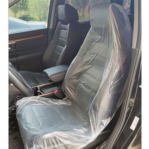 100 stücke 21g Ultra Dicken Einweg Kunststoff Auto Sitzbezüge Seat Protector