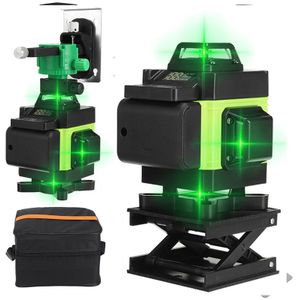 Fasget - 4D Laser Level 360 ° 16 Linien automatisch 2 Batterien