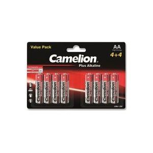Mignon-Batterie, Plus-Alkaline, LR6, 8 Stück - Camelion