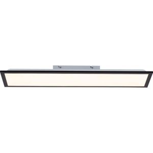 Leuchten Direkt - JustLight led Deckenleuchte Flat schwarz 79,5 x 24,5 cm warmweiß Deckenleuchte