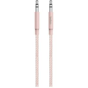 Belkin - AV10164bt04-BLK - Mixit-Zusatzkabel (metallisch, 1,2 m lang, für Samsung Galaxy S7/S7 Edge) schwarz metallic