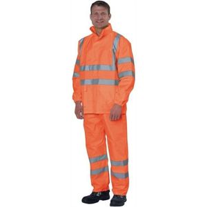 Asatex - Warnschutzregenhose prevent orange Größe xxl - rho/xxl