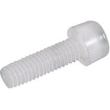 830333 Zylinderschrauben M6 60 mm Innensechskant din 912 Kunststoff, Polyamid 10 St. - Toolcraft