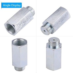 SNQ - Edelstahl Lambda O2 Sauerstoff Sensor Verlängerung Spacer für Decat Wasserstoff M18x 1,5