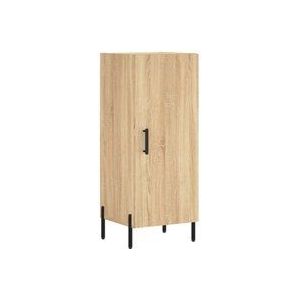 Sideboard Sonoma-Eiche 34,5x34x90 cm Holzwerkstoff Vidaxl