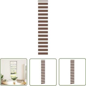 VidaXL Zebrarollo Braun 50x230 cm Stoffbreite 45,9 cm Polyester