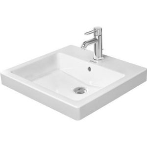 Einbauwaschtisch Vero 50cm weiss mit Überlauf, mit - Duravit