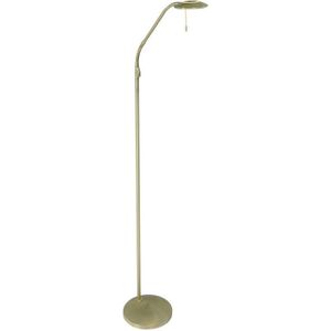 Steinhauer - Sienna Zenith Led Leselampe Messing gebürstet, Kunststoff matt