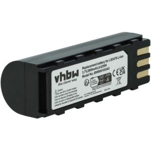 1x Akku kompatibel mit Zebra MT2000, MT2070, MT2090 Barcodescanner pos (2600 mAh, 3,7 v, Li-Ion) - Vhbw