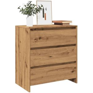 Sideboard Artisan-Eiche 70x41x75 cm Holzwerkstoff Vidaxl