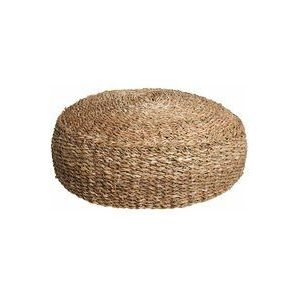 Runder Hocker aus Seegras