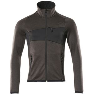 Accelerate Fleecepullover mit Reißverschluss Gr. 5XL dunkelanthrazit/schwarz - Mascot
