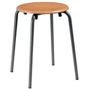 Interstuhl Stapelhocker Sitzhöhe 500 mm Sitz-Ø 300 mm - 9424
