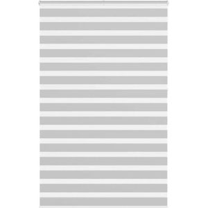 Zebrarollo Hellgrau 140x230 cm Stoffbreite 135,9 cm Polyester