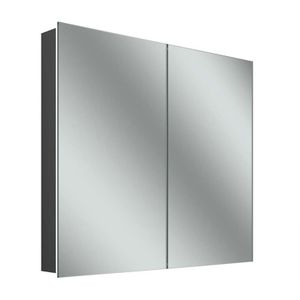 Schneider - Style tw led Lichtspiegelschrank, 2 Türen, Steckdose