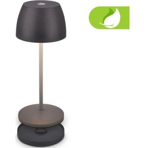 Mini led Tischleuchte kabellos IP44 Akku Tischlampe Aussen/Innen Ladestation