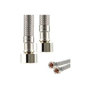 Sanitär Verbindungsschlauch 1/2 üwm x 1/2 üwm x 150 mm - ktw-a- dvgw - Tecuro