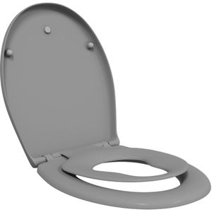 Familien-Toilettensitz mit Kindersitz Schnellentriegelung Duroplast Vidaxl