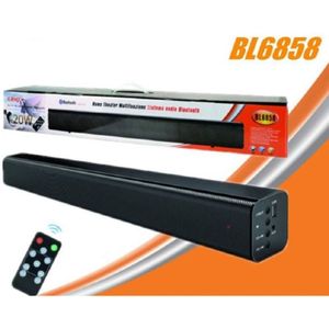 Trade Shop - sound bar BL6858 bluetooth home theater multifunktionales sound system 20W fernbedienung -