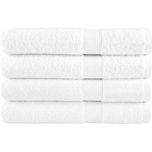 Premium-Saunatücher SOLUND 4 Stk Weiß 80x200 cm 600 g/m²