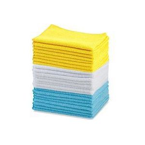 Mikrofaser-Reinigungstuch, 24er-Pack, Multi, Uni, 30 x 30 cm