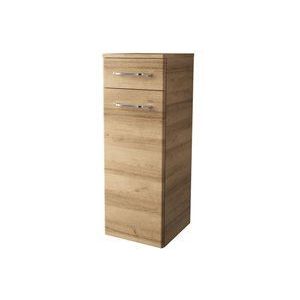 Fackelmann - Midischrank milano / Badschrank mit Soft-Close / Maße (b x h x t): ca. 30,5 x 83 x 32 cm / 1 Tür und 1 Schublade / Türanschlag frei