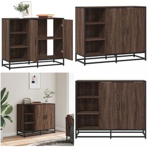 Vidaxl - Sideboard Braun Eichen-Optik 92x35x76 cm Holzwerkstoff