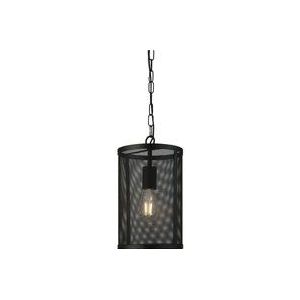 Searchlight - Vintage Hänge Leuchte Wohn Ess Zimmer Pendel Decken Käfig Lampe Kette schwarz