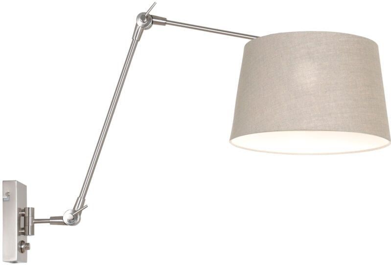 Steinhauer - wandleuchte - Prestige Chic - stahl - metall stoff -