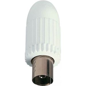 Vimar - stecker tv-rd-sat buchse axial kabelausgang weiss 01645