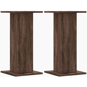 Pflanzenständer 2 Stk. Eichen-Optik 30x30x60 cm Holzwerkstoff vidaXL