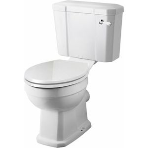Milano - Hudson Reed Belvoir - Toilette Traditionell mit Spülkasten aus Keramik