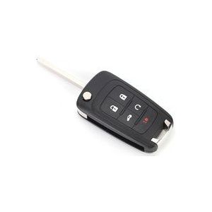 Ej.life - 5 Tasten Flip Key Fob Case Shell Cover Ersatz Passend für Chevrolet Camaro 2010–2013