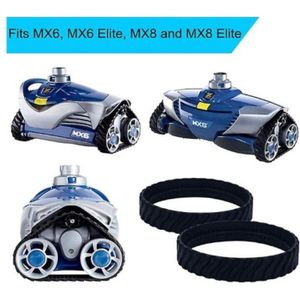 Crediri 2 Ersatzketten für Zodiac MX8 und MX6 Roboter