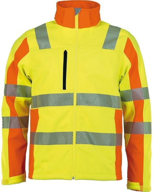 Warnjacke Softshell, Prevent, gelb, Gr.L