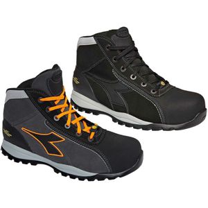 Geox Diadora GLOVE TECH HIGH S3 ESD Sicherheitsschuhe - 45 EU - Anthrazit/Orange