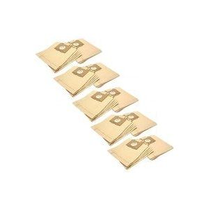 Vhbw - 50x Staubsaugerbeutel kompatibel mit AEG/Electrolux Vampyr 5004, 5005, 5006, 5007, 5008 Staubsauger - Papier, 26cm x 22cm, Sandfarben