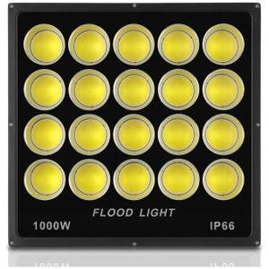 HALOGEN LED-Flutlicht 1000W BAUSTRASSE WERKSTATT GARAGE