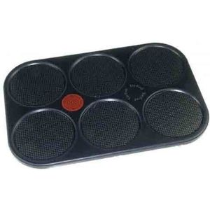 Tefal - Schwarze Pfannkuchenplatte für Crêpière TS-01026900