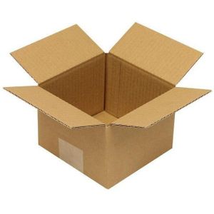Faltkarton 1-wellig Maße 140x140x100mm Qualität 1.10 b braun braun
