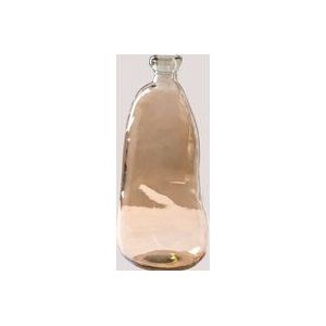 Vase aus recyceltem Glas 50 cm Boyte Braun Weizen - Sklum