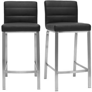 Design-Barhocker Schwarz 66 cm tomy