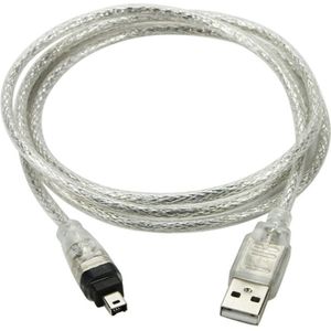 Lablanc - USB-Stecker auf FireWire ieee 1394. 4-poliger Stecker iLink-Adapterkabel für Sony DCR-TRV75E dv