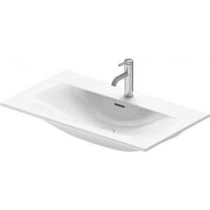 Duravit - Möbelwaschtisch Viu 234483, 830 mm, mit Überlauf, mit